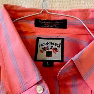 Men’s size L Faconnable Oxford shirt